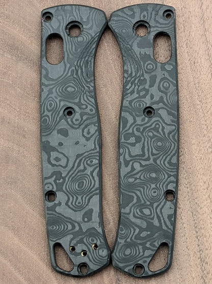Black Dune Custom Carbon Fiber scales for the Benchmade Bugout