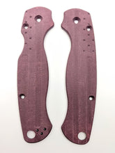 Load image into Gallery viewer, Spyderco Paramilitary 2 (PM2)  FLAG Micarta Scale Sets