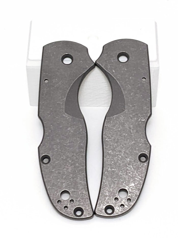 Spyderco Native 5 Titanium Scale Sets Ripp's Garage Tech LLC