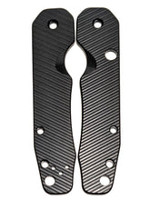 Load image into Gallery viewer, Spyderco Smock  Black Ultem Scale Sets