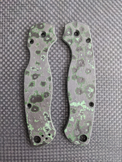 Spyderco Paramilitary 2 (PM2) Fat Carbon Scale Sets