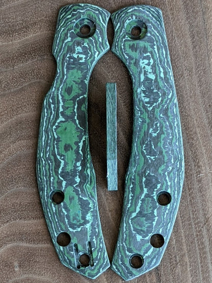 Spyderco Kapara Fat Carbon Scale Sets