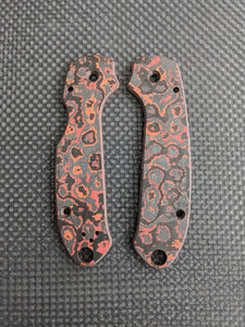 Spyderco Paramilitary 3 (PM3) Skinny Mod Fat Carbon Scale Set