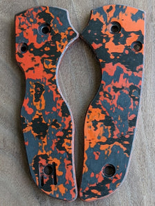 Spyderco Lil Native Fat Carbon Scale Sets
