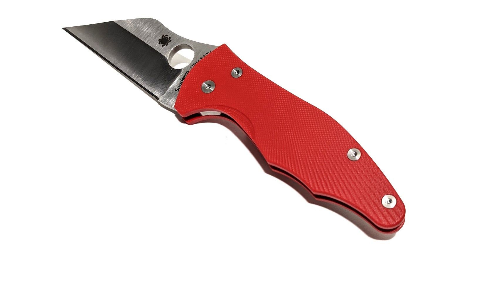 Scales for Spyderco Yojumbo 2 KIRINITE red shops pearl