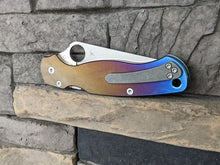 Load image into Gallery viewer, Spyderco Paramilitary 2 (PM2) Titanium Featherweight Scale Set