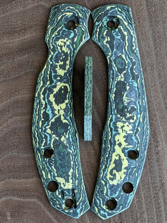 Spyderco Kapara Fat Carbon Scale Sets