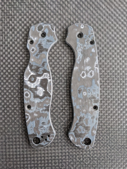 Spyderco Paramilitary 2 (PM2) Fat Carbon Scale Sets