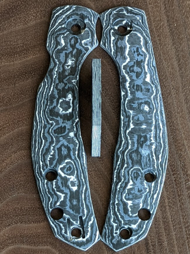 Spyderco Kapara Fat Carbon Scale Sets