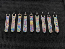 Load image into Gallery viewer, Spyderco Techno/Wire Clip Replacement OIL SLICK Timascus Pocket Clips