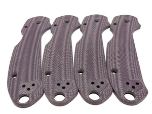 Spyderco Paramilitary 3 (PM3)Skinny Contoured  G-10