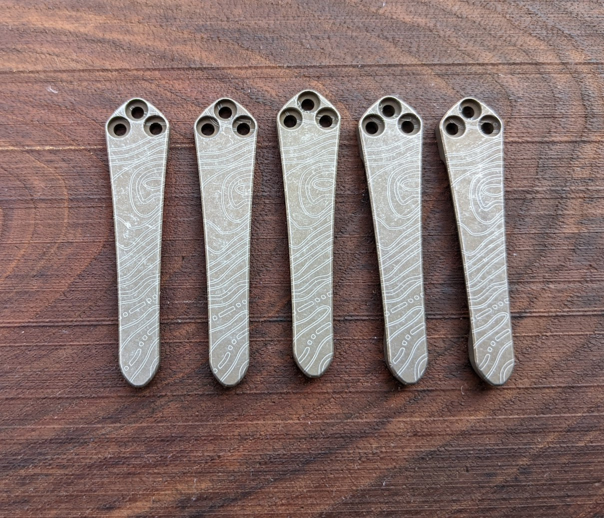 1x Replacement Pocket Clip • 3D Plain cheapest Titanium • EDC Folding Knife Upgrades • Works On Spyderco Para 3 • Models In Description